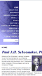 Mobile Screenshot of paulschoemaker.com